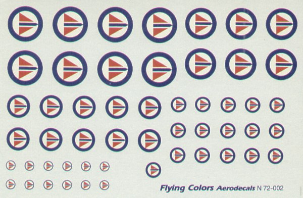 Flying Colors Aero FCAN7202 1:72 Norwegian National Insignia