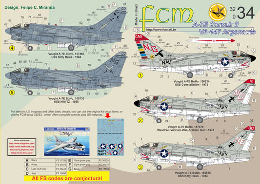 FCM FCM32034 1:32 LTV A-7E Corsair II part 1