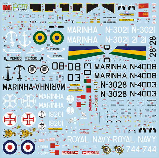 FCM FCM48050 1:48 Westland Lynx/Super Lynx Version 1 Westland SAH-11 Super Lynx