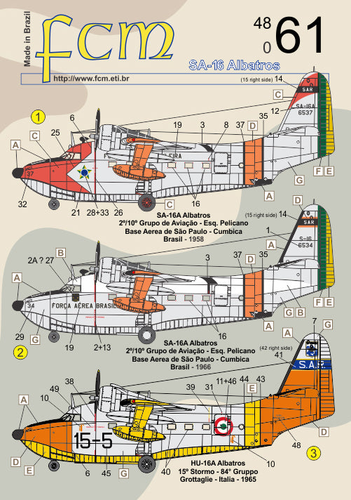 FCM FCM48061 1:48 Grumman UH-16 Albatros