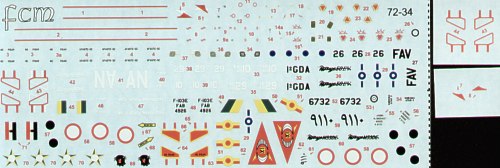 FCM FCM72034 1:72 Dassault_Mirage III Part 2
