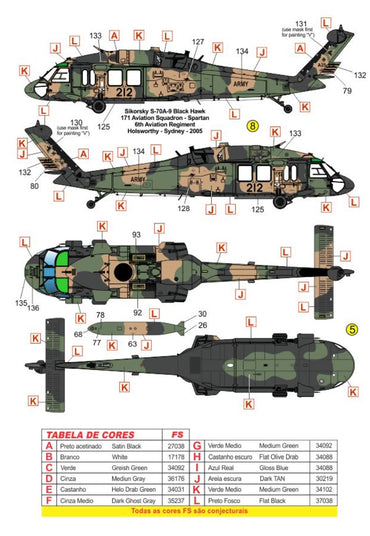 FCM FCM72053 1:72 Sikorsky H-60 Blackhawk