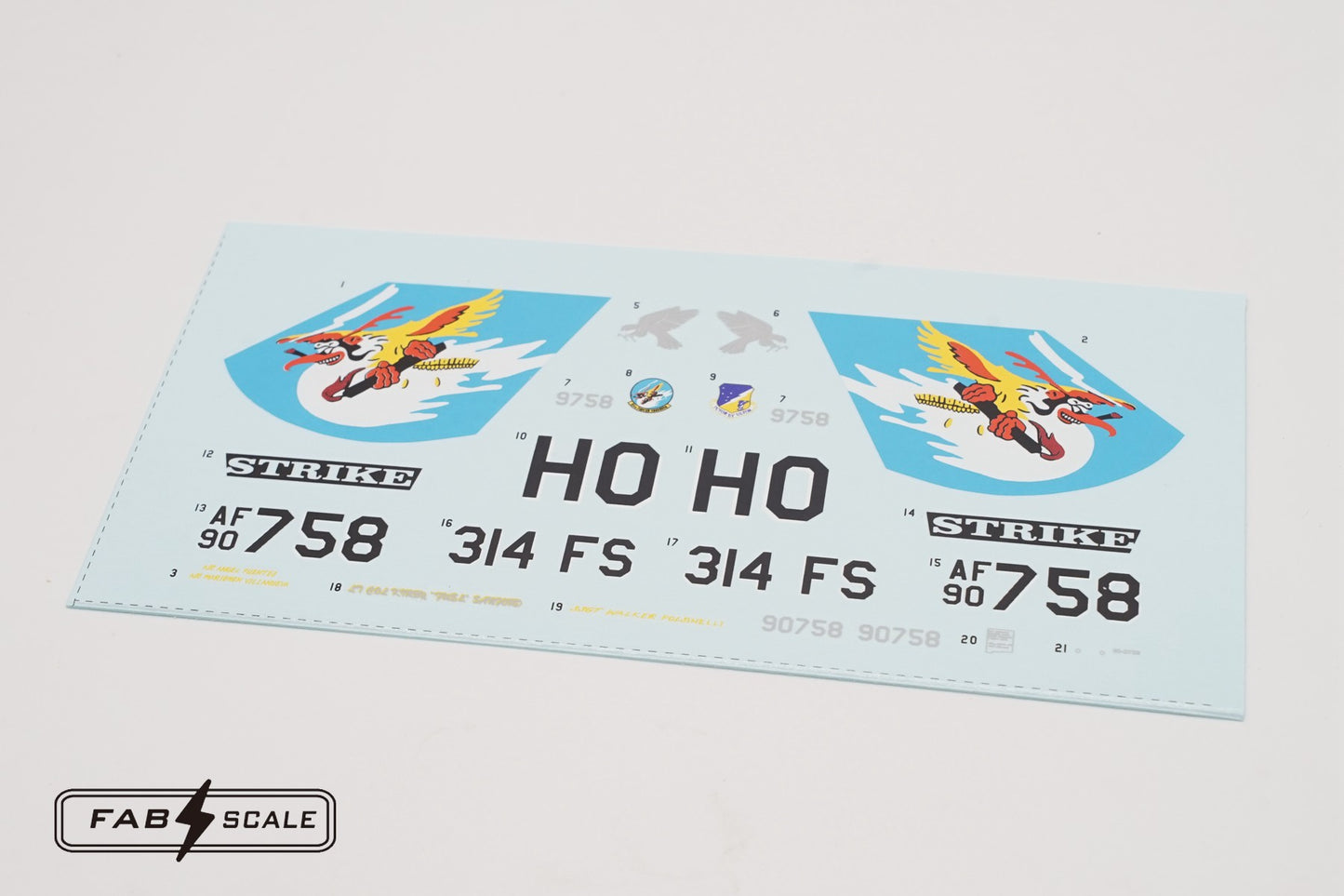 FabScale FD48018 F-16CM Block 42 314th FS Holloman 2023 1:48