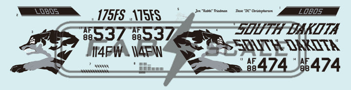 FabScale FD72030 F-16CM Block 40 114th FW Kadena 2024 1:72