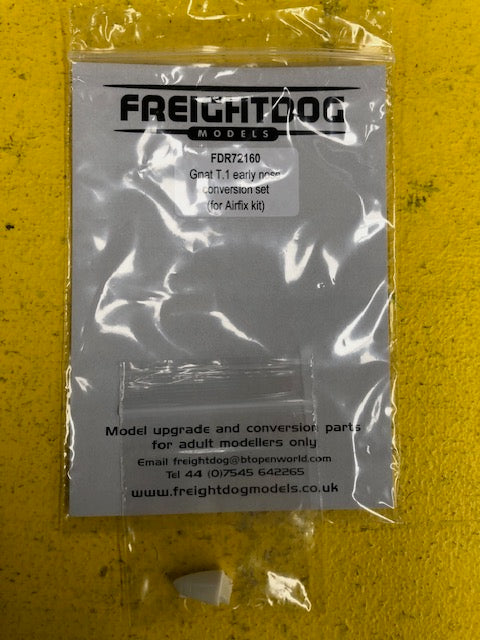 Freightdog FDR72160 1:72 Folland Gnat T.1 prototype nose