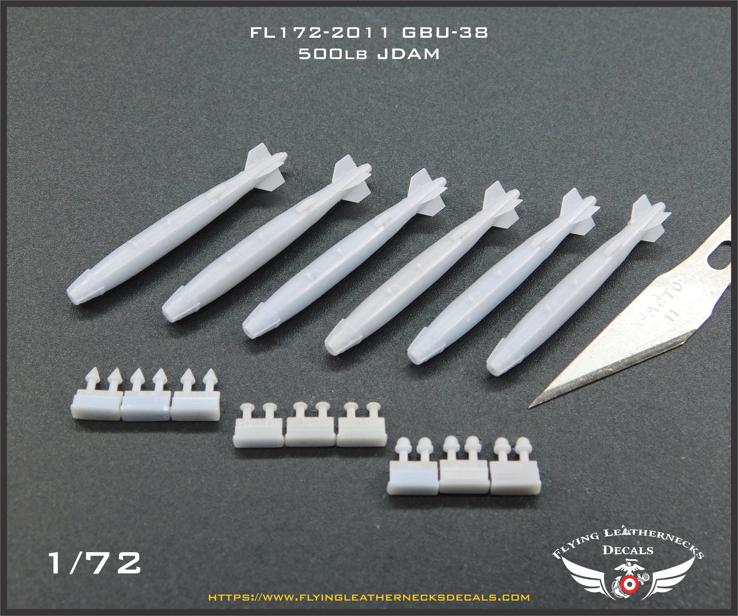 Flying Leathernecks FL172-2011 1:72 GBU-38 500lb JDAM