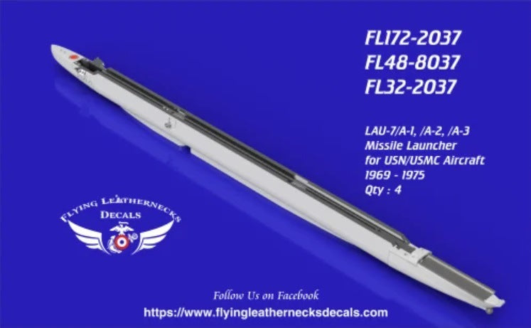 Flying Leathernecks FL172-2037 LAU-7A/A for USAF F-4C/D/E 1:72