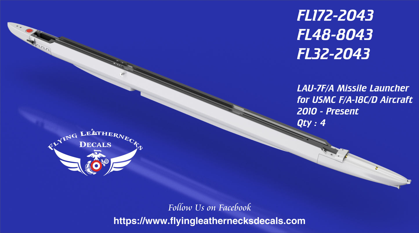Flying Leathernecks FL32-2043 LAU-7F/A Missile Launcher F/A-18C/D 1:32