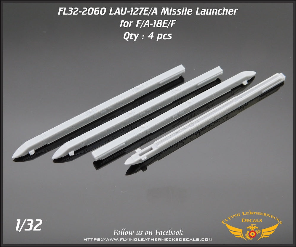 FL Leather FL32-2060 1:32 LAU-127B/A missile launcher (AIM-9/120)