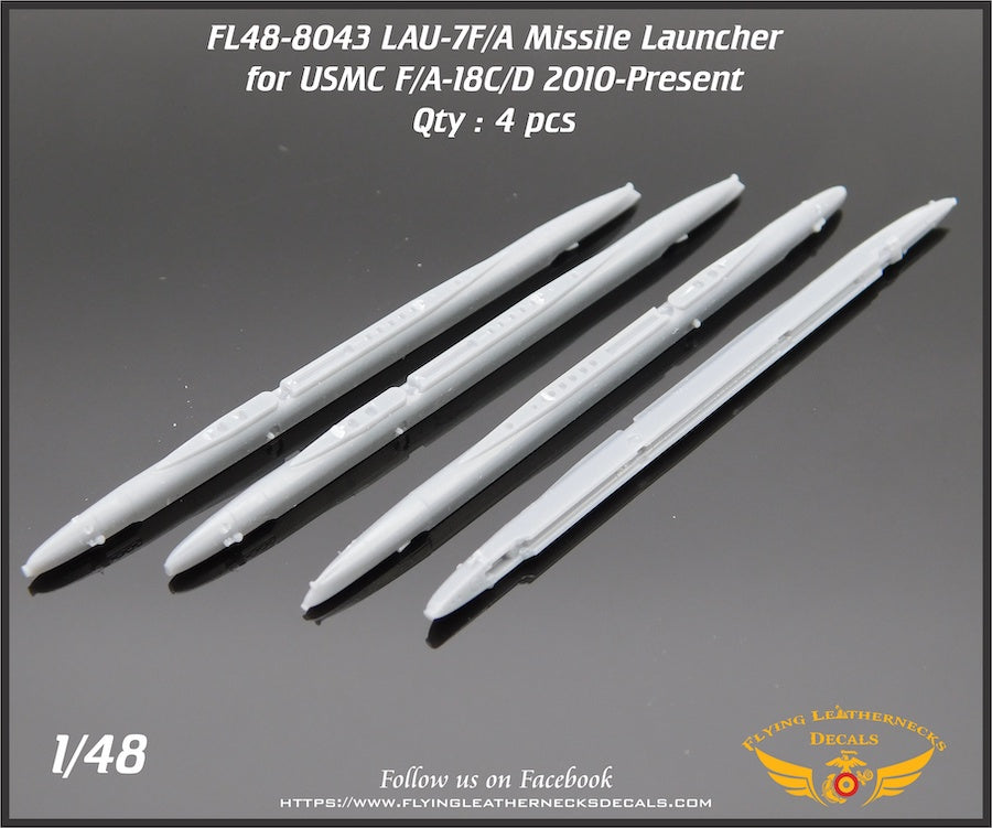 Flying Leathernecks FL48-8043 1:48 LAU-7F/A Missile Launcher USMC F/A-18C/D 2010