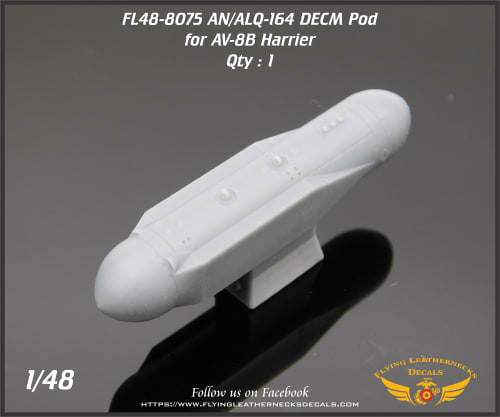 Flying Leathernecks FL48-8075 1:48 AN/ALQ-164 DECM Pod McDonnell-Douglas AV-8B
