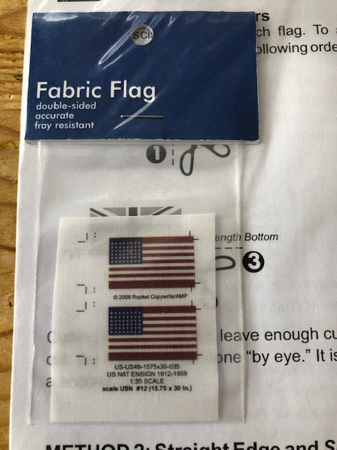 AMP Rokket FLAG12 1:35 2 x US National Ensign 1212-1959 15.75 x 30 inches