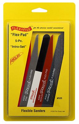 Flex-I-files FLEX525 Flex-Pad Intro Set 5-pcs
