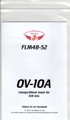 Flying Leathernecks FLM48-52 OV-10A Bronco Mask Set 1:48