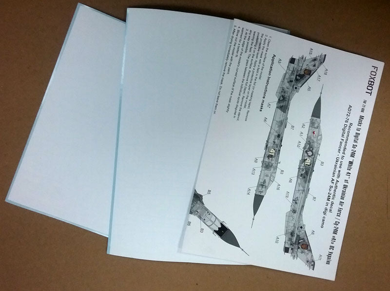 Foxbot Decals FM72006 1:72 Digital Sukhoi Su-24M