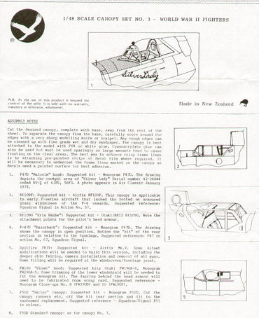 Falcon FNCV0348 1:48 WWII Fighters