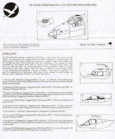 Falcon FNCV0472 1:72 USN Post WWII part 1