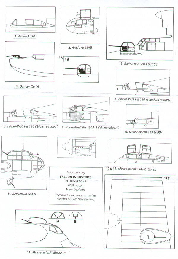 Falcon FNCV2972 1:72 Luftwaffe part 6
