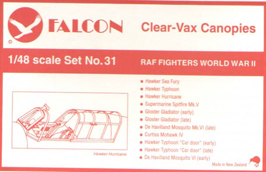 Falcon FNCV3148 1:48 RAF Fighters WWII