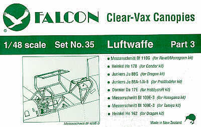 Falcon FNCV3548 1:48 Luftwaffe part 3