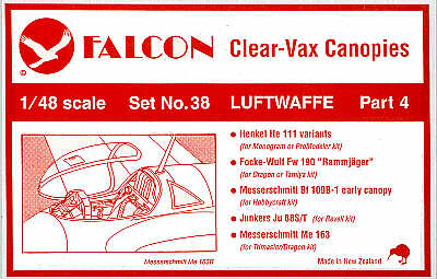Falcon FNCV3848 1:48 Luftwaffe WWII part 4