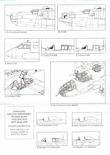 Falcon FNCV4672 1:72 USAAF WWII Part 4