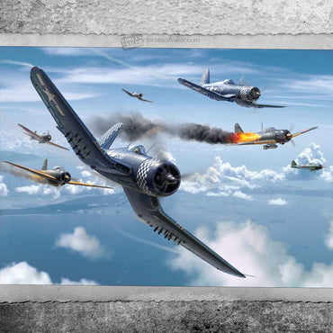 Forces Of Valor FOV-873011A 1:72 Vought F4U-1D Corsair Okinawa, May, 1945