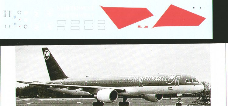 Flightpath USA FPA20065 1:200 Boeing 757 Northwest Exp. N534US Decals