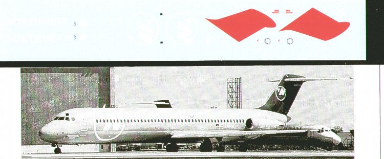 Flightpath USA FPA20067 1:200 Douglas DC-9-50 Northwest Dark Grey Scheme
