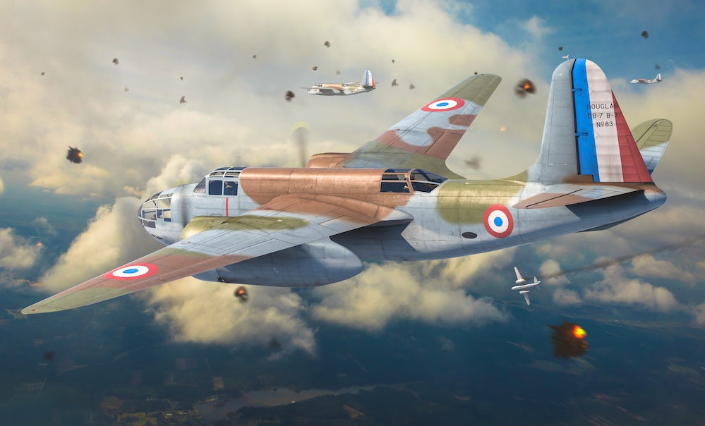 Frrom-Azur FR0052 1:72 Douglas DB-7 French Service