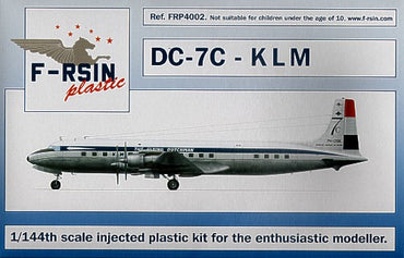 F-rsin FRP4002 Douglas DC-7C KLM Decals 1:144