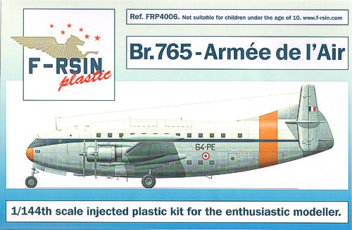 F-rsin Plastic FRP4006 1:144 Breguet 765 Deux-Ponts