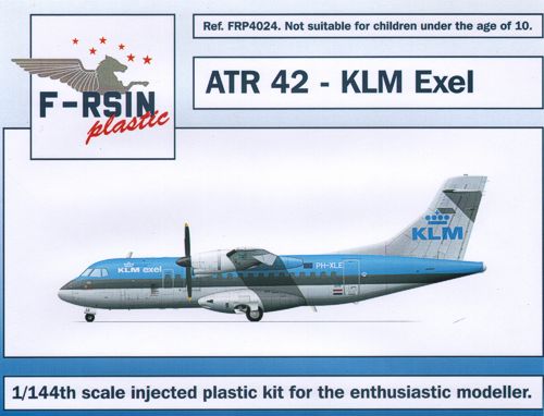 F-rsin FRP4024 ATR-42 KLM Exel (All Variants) 1:144