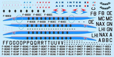 F-rsin Plastic FRP4049 1:144 Vickers Viscount 700