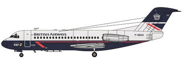 F-rsin Plastic FRP4099 1:144 Fokker F-28-2000 British Airways/TAT