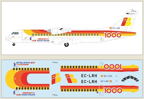 F-rsin Plastic FRP4113 1:144 Air Nostrum