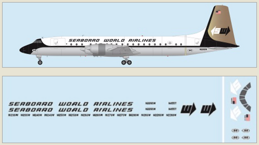 F-rsin Plastic FRP4119 1:144 Canadair CL-44