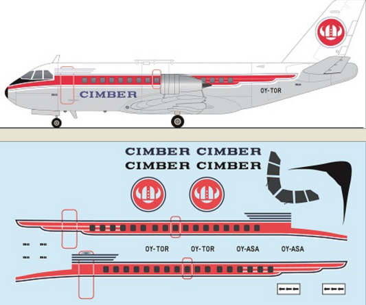 F-rsin Plastic FRP4137 1:144 VFW-614 Cimber