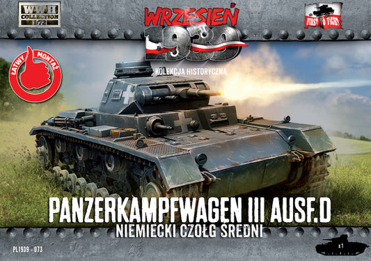 First To Fight Kits FTF073 1:72 Pz.Kpfw.III Ausf.D