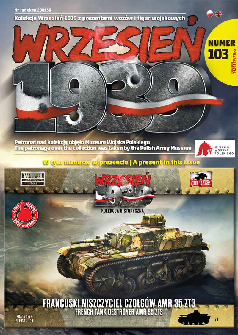 First To Fight Kits FTF103 1:72 French tank destroyer AMR35 ZT3