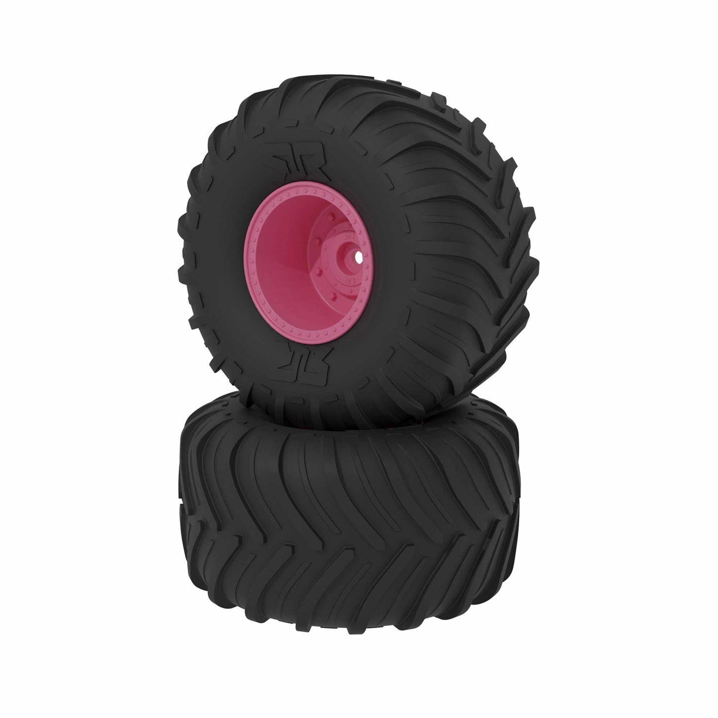 Arrma dBoots Chevron MT Tire Set, Glued, Pink ARA-2533