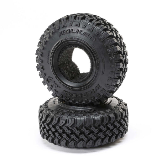 Axial 1.9 Falken WILDPEAK M/T 4.19" R35 Tires with Inserts (2) AXI43016