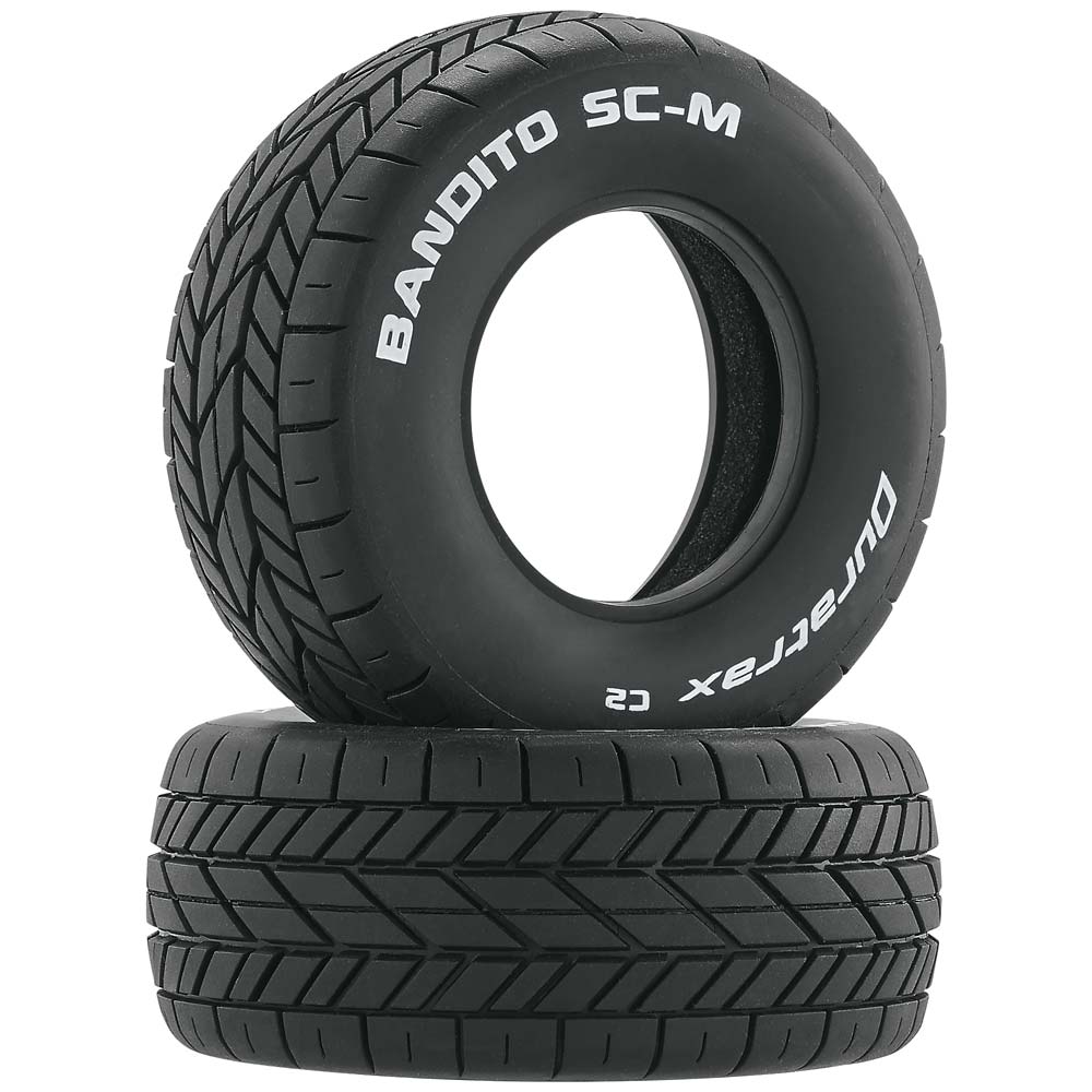 Duratrax Bandito SC-M Oval Tire C2 (2) DTXC3800