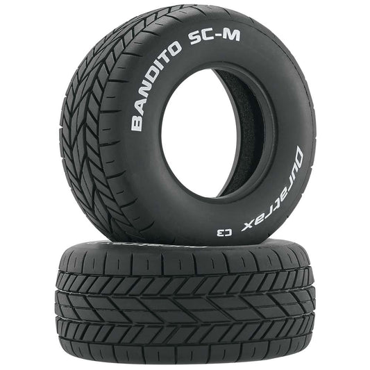 Duratrax Bandito SC-M Oval Tire C3 (2) DTXC3801