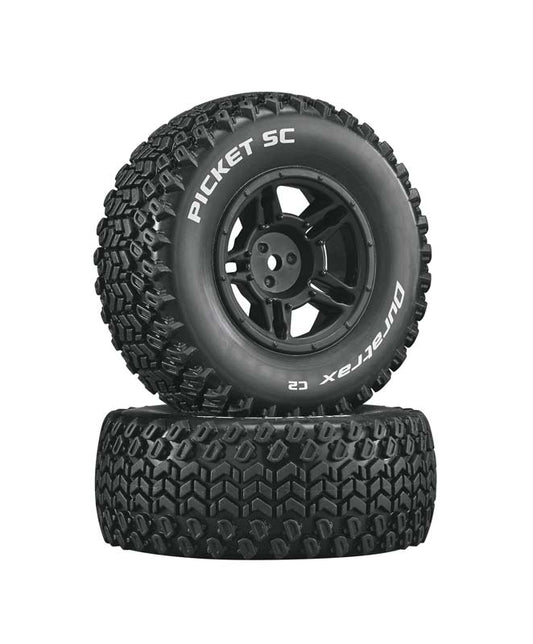 Duratrax Picket SC C2 Mounted Slash 4x4 Blitz Fr/Re (2) DTXC3871