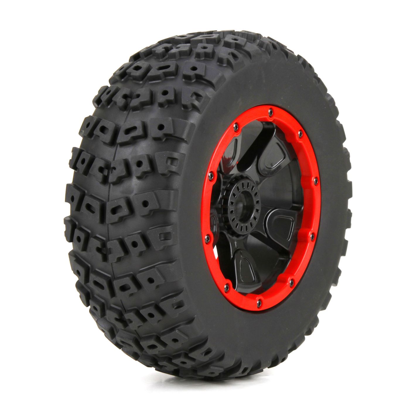 Losi Left & Right Tire (1ea), Premounted: 1:5 4wd DB XL LOS45004