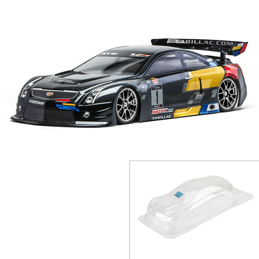 Protoform 1:10 Cadillac ATS-V.R Clear Body: 190mm Touring Car PRM1543-30