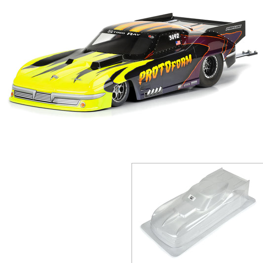 Protoform 1963 Chevrolet Corvette Stingray Pro Mod Clear Body 1:10 PRM1588-00