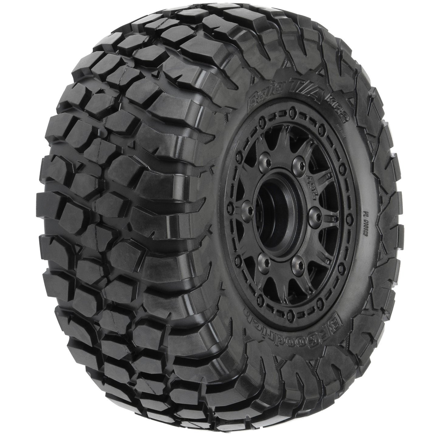 Pro-Line 1:10 BFG KR2 M2 Front/Rear 2.2"/3.0" SC Mounted 12mm Blk Rai PRO10123-10
