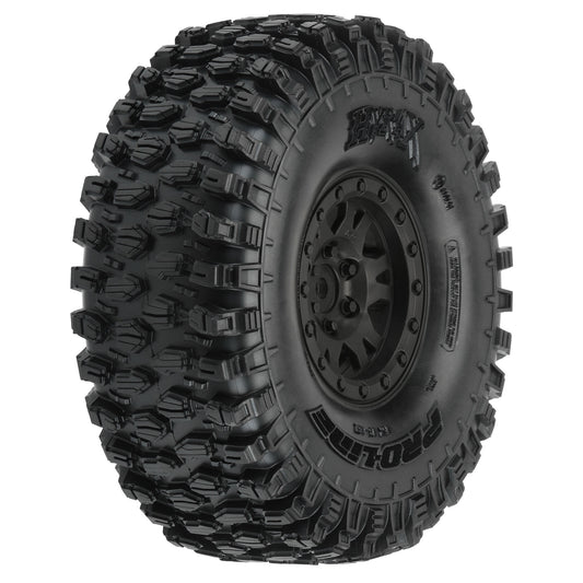 Pro-Line 1:10 Hyrax G8 F/R 1.9" Crawler Tires Mounted 12mm Black Impu PRO10128-10